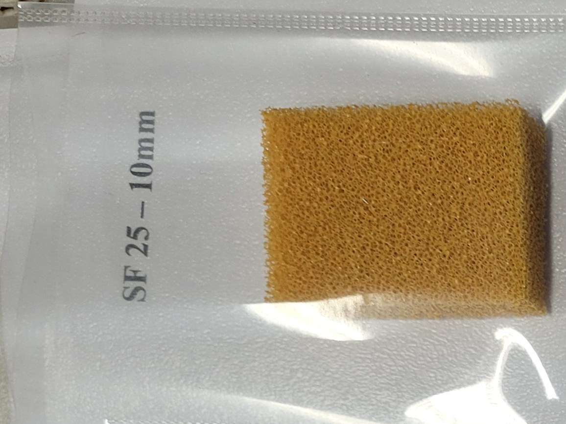 SF 25 – Soft Fix® – silikónová pena, žltá, mäkká