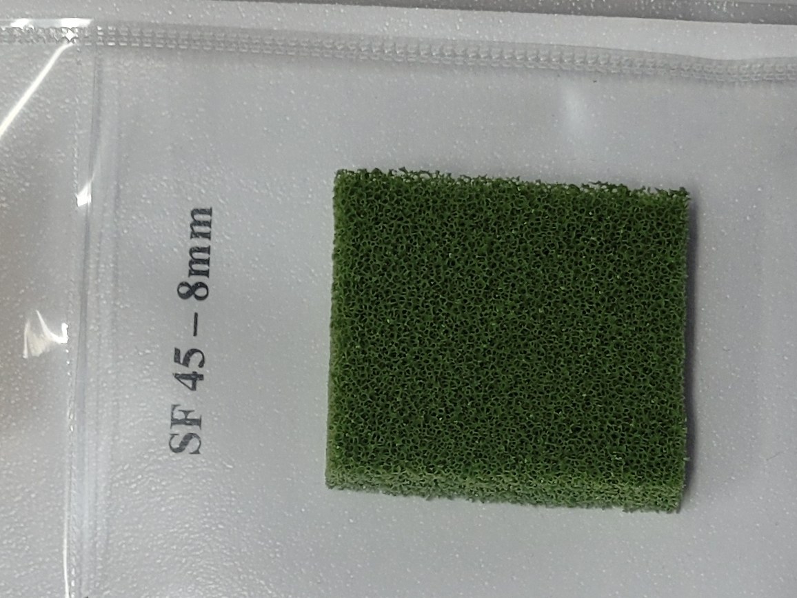 SF 45 – Soft Fix® – silikónová pena, sivozelená, stredne pevná