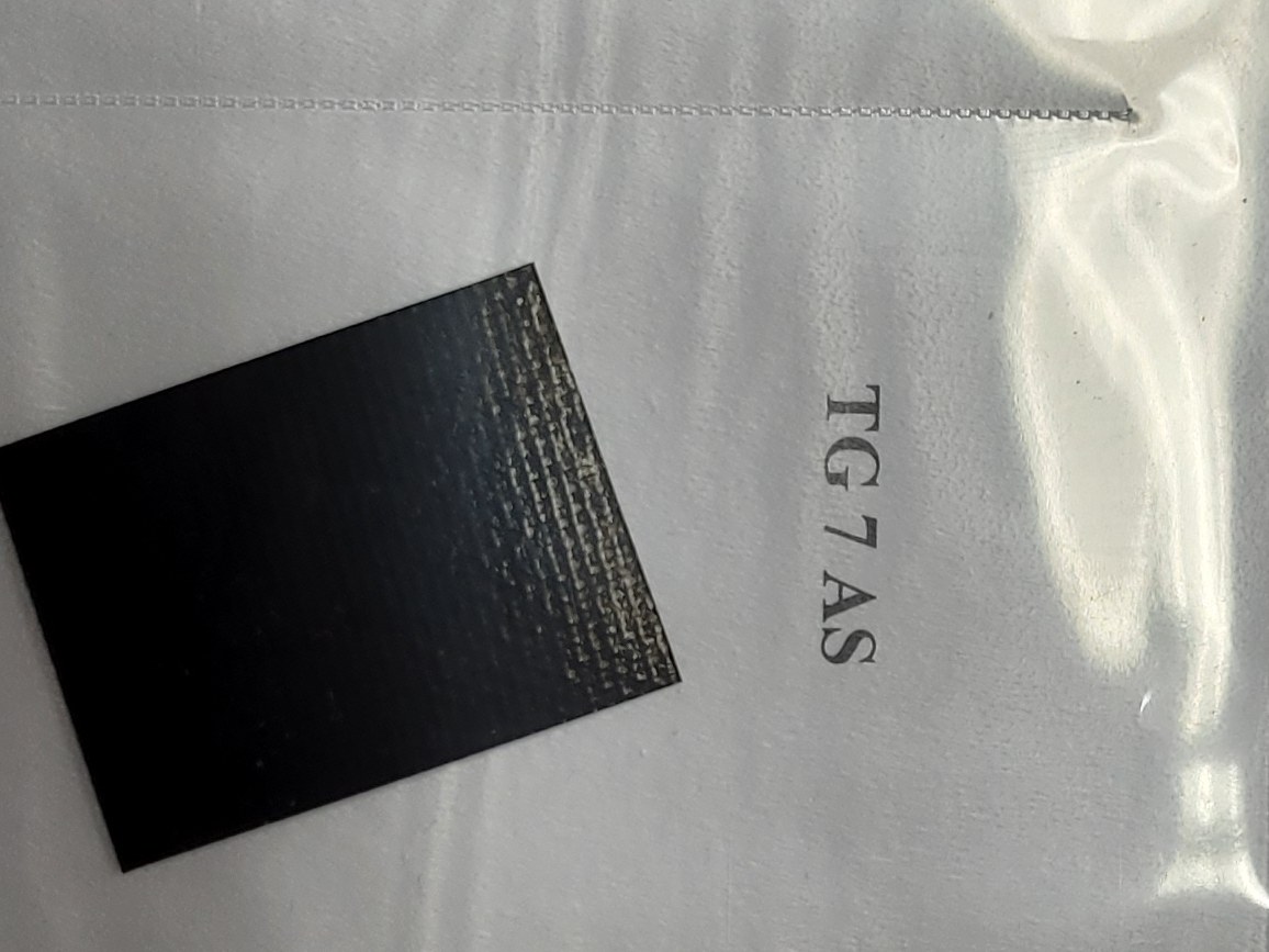 TG 7 AS – PTFE sklotkanina, antistatická čierna, 0,35 mm